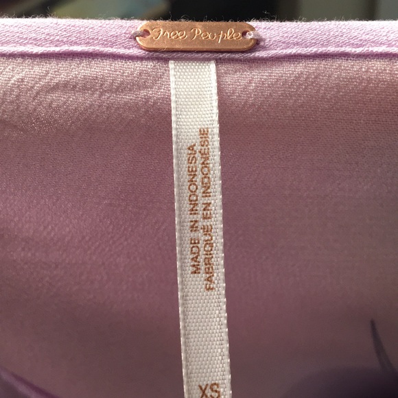SOLD! NWT Free People Lilac Clear Skies Dress - Picture 8 of 8
